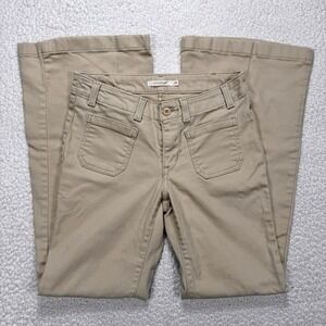 Levi's Superlow Flare Jeans Women's 26 (27x30) Western Boho Y2K Low Rise